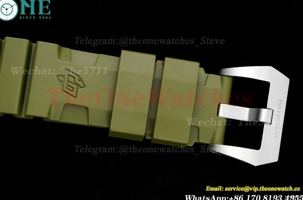 SS VSF Verde P900 RU Submersible 42mm PAM1055 Milit Green 0412